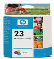 HP #23 Tri-Color Inkjet Print Cartridge (640 Yield)