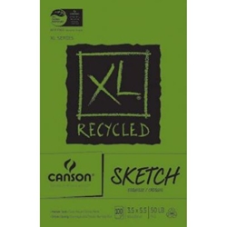 Canson® XL® Recycled Sketch Sheet Pad