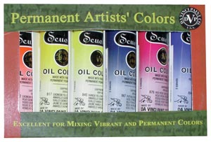 Scuola Semi-Professional Oil Color Set