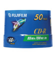 Fuji CD-R 700/80 48X (50/Spindle)