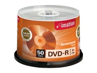 DVD-R 4.7GB 16X Branded Government Series (50/Spindle)