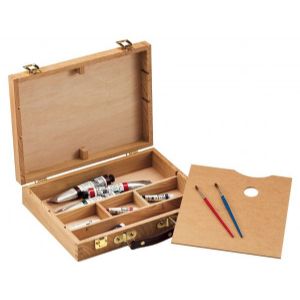 HERITAGE Wood Sketch Boxes with Palettes