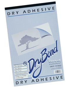dry bond adhesive sheets, chartpack, chart pack, bond, drybond, adhesive