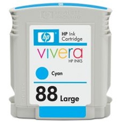 HP #88XL Ink Cartridge Cyan (1,700 Yield)